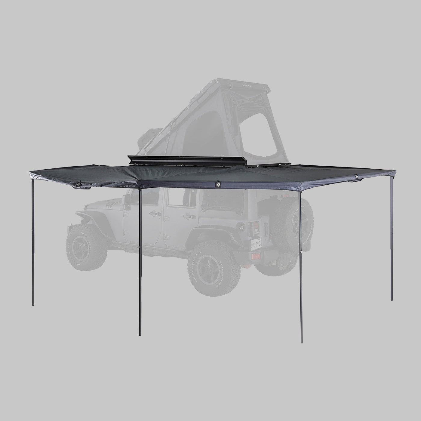 ExoShell 270 Awning – Markise & Vorzelt kaufen bei Rooftop Tents Europe