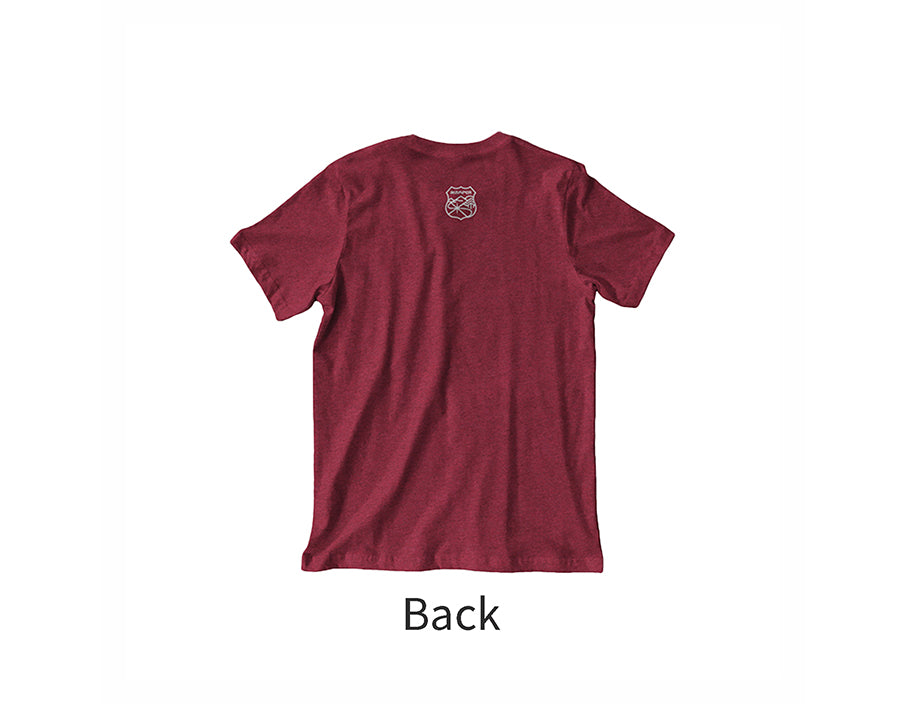 Logo Tee - Burgundy