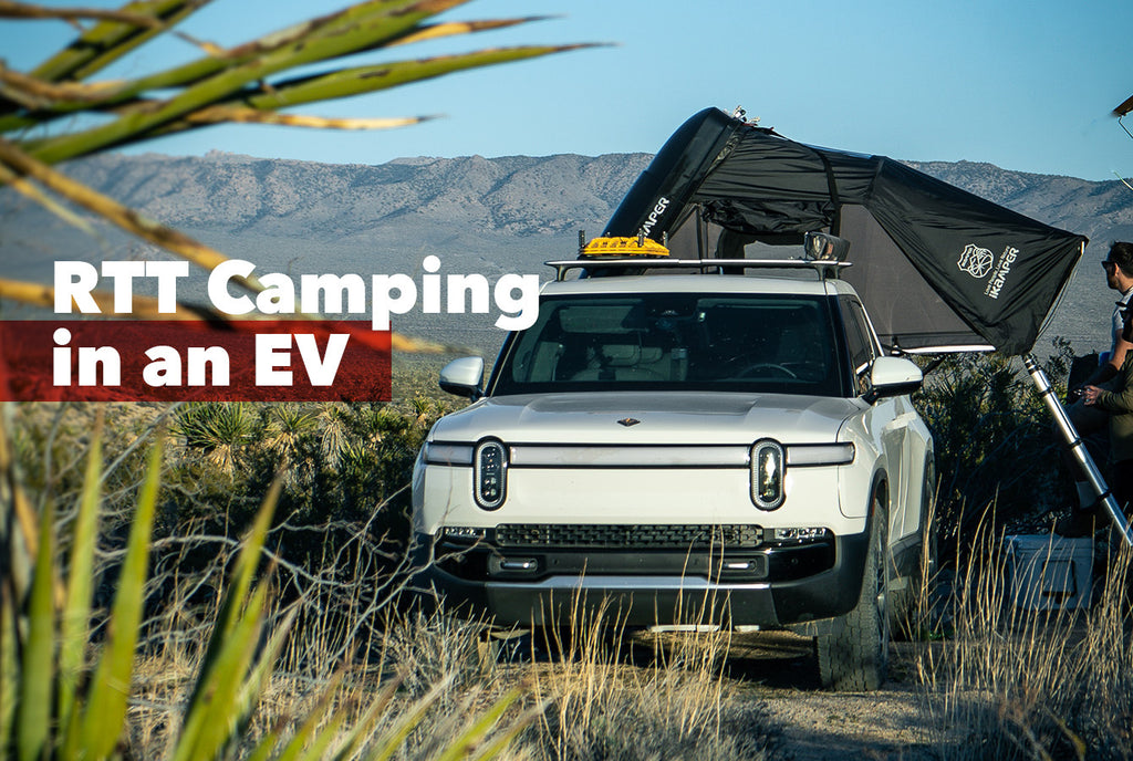Guide to Roof Top Tent Camping in an Electric Vehicle