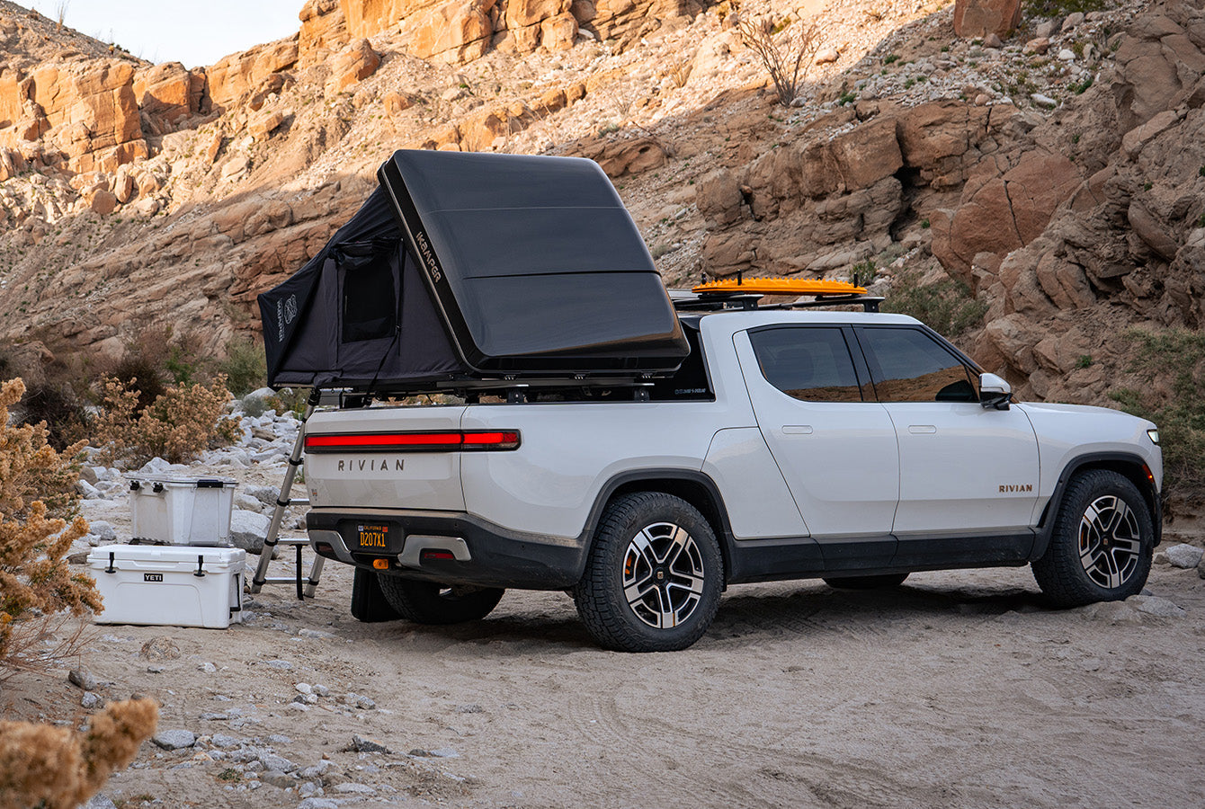 Guide to Roof Top Tent Camping in an Electric Vehicle