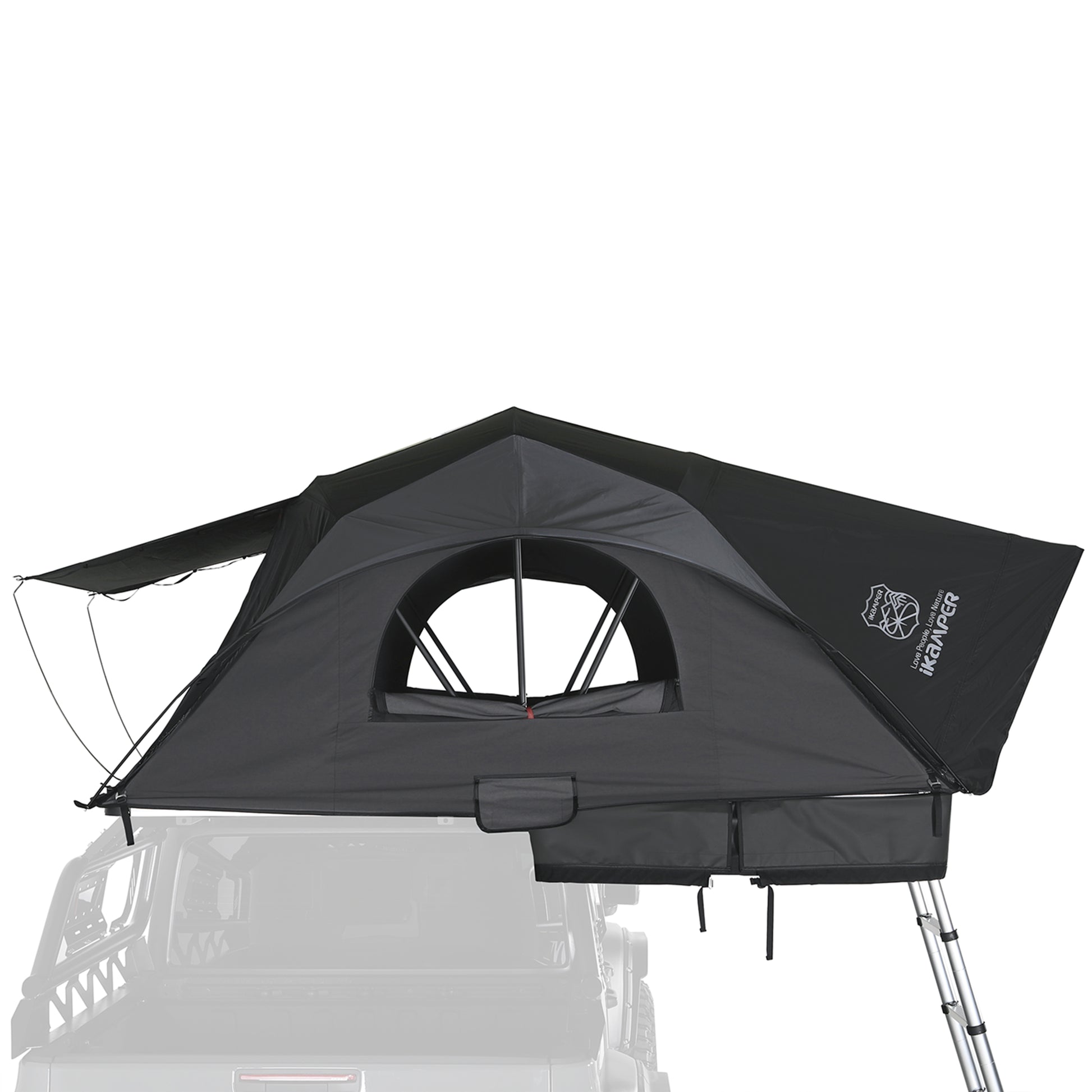 iKamper X Cover 2.0 - Hybrid Hard and Soft Shell Roof Top Tent
