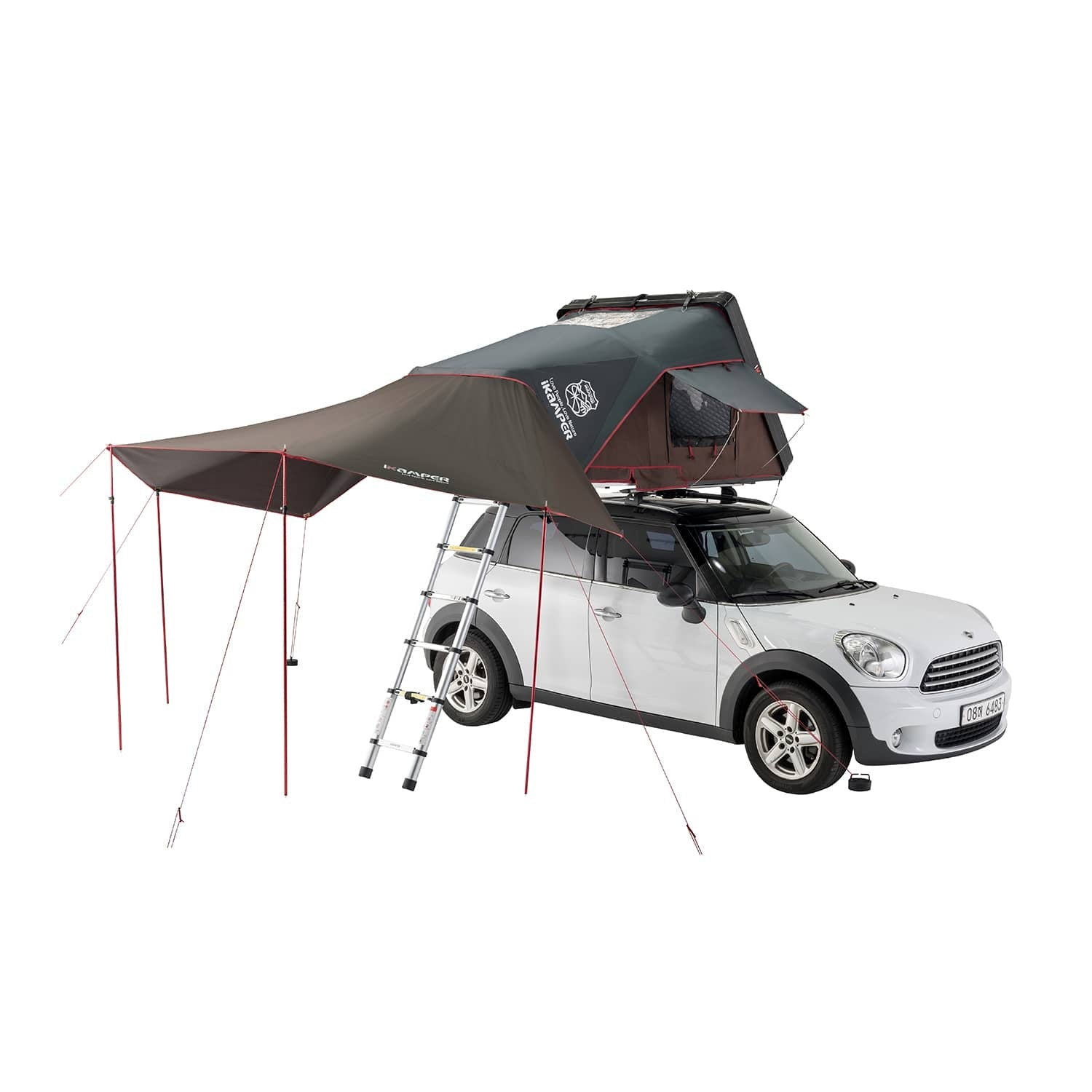 Practical - a roof tent or rear tent for the car