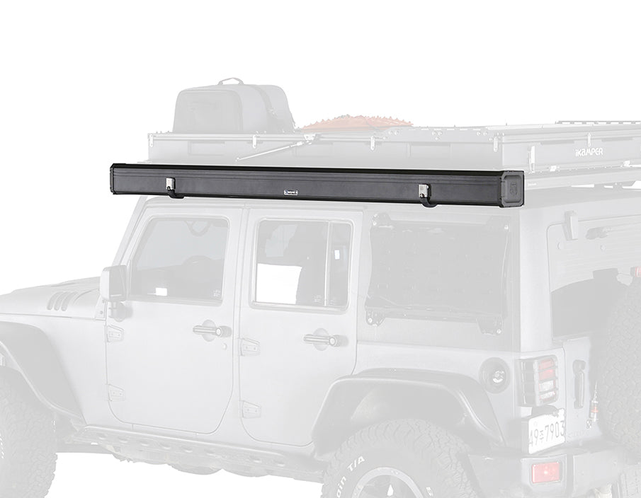 Jeep awning best sale without roof rack