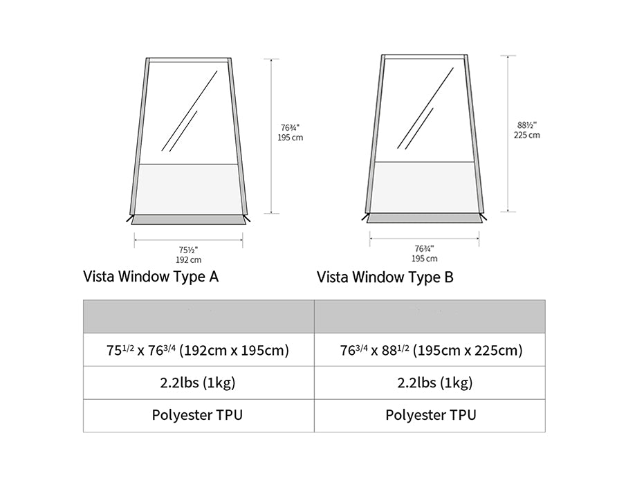 Annex Plus Vista Window